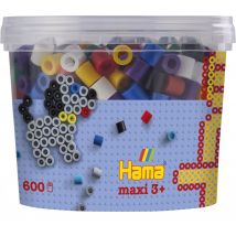 Pot De Perles Hama - Maxi - 600 Perles Vives