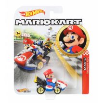 Hot Wheels - Véhicule Mario Kart (modèle Aléatoire) - Petite Voiture - 3 Ans Et +