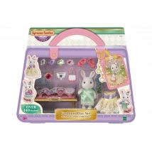 La Valisette De Mode Et Grande Sœur Lapin Neige - Sylvanian Families - 5647
