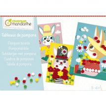 Boite Creative Tableau De Pompons - Avenue Mandarine