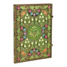 Carnet A Couverture Rigide Poesie En Fleurs - Grand - Non Ligne - 128 P. - Paperblanks