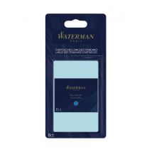 Etui De 8 Cartouches Longues Standard Waterman - Encre Bleue