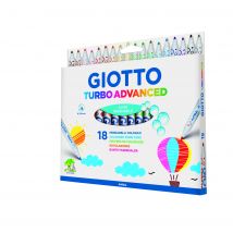 Lot De 18 Feutres Giotto - Turbo Advanced