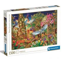 Puzzle 1500 Pièces - Woodland Fantasy Garden - Clementoni