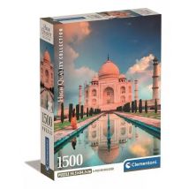 Puzzle Compact 1500 Pièces - Taj Mahal - Clementoni