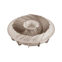 Moule Silikomart - Intreccio 3d - Silicone - Gris - 210 Mm