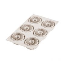 Moule Silikomart - Mini Intreccio 3d - Silicone - 75 Mm