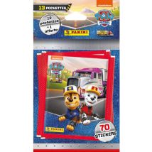 Blister De 13 + 1 Pochettes De Stickers À Collectionner Pat’ Patrouille Panini