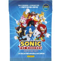 Lot De 12 Cartes Sonic Classic - Panini