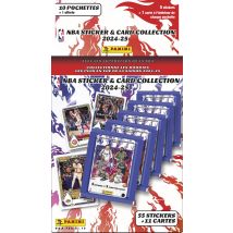 Pochettes Panini - Basket Nba 2024/2025 - 10 Pièces + 1 Offerte