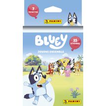 7 Pochettes De Stickers À Collectionner - Bluey 2 - Panini
