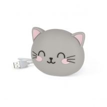 Batterie Externe Legami - Chat - Gris