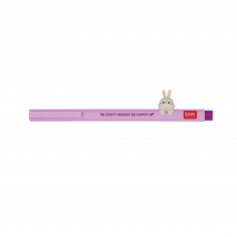 Stylo À Encre Gel Legami - Lovely Friends Lapin - Lilas - Pointe Moyenne