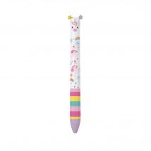 Stylo À Bille 2 Couleurs Legami - Licorne
