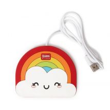 Chauffe-tasse Usb - Warm It Up - Nuage Et Arc-en-ciel - Legami