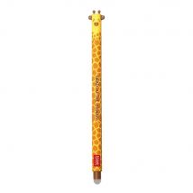 Stylo À Encre Gel Effaçable Legami - Girafe - Noir - Pointe Moyenne