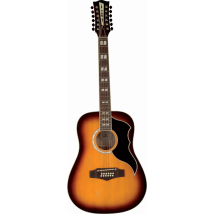 Eko Ranger Vintage Reissue Xii - Guitare Acoustique 12 Cordes - Dreadnought - Honey Burst