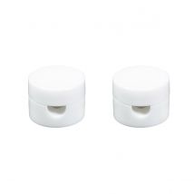 Fixation Murale Passe-câble Pour Câble Textile 2 M X 0,75 Mm - Blanc - Creative Cables