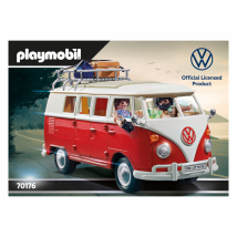 Playmobil - Volkswagen T1 Camping Bus - 70176 - Playmobil Volkswagen