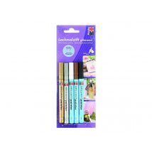 Set De 5 Feutres - Brilliant Painter - Mat - 1 - 2 Mm - Marabu