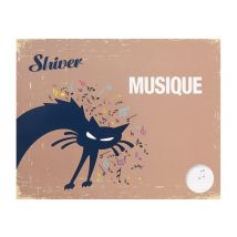 Cahier De Musique - 22 X 17cm Horizontal 48 Pages - Shiver