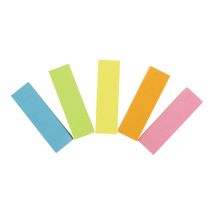 Marqueurs De Pages Cultura - 5 Couleurs - 15 X 5 Mm - 500 Pièces