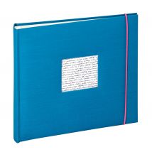 Album Photo Linéa Bleu - 11,5 X 15 Cm - 200 Vues - Panodia