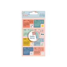 18 Stickers Onglets Agenda 2019 -2020 - Oh La La - Draeger by Toga