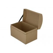 Coffre En Carton Grand Modèle 19x12x12,5cm - Créalia