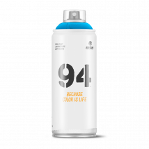Bombe De Peinture Mtn 94 - Bleu Électrique - 400ml - Mtn Colors