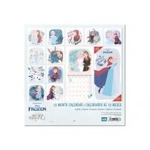 Calendrier 2022 - Disney Frozen - 30 X 30 Cm - Erik - Grupo Erik