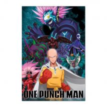 One Punch Man - Saitama Vs Villain - 61 X 91,5 Cm