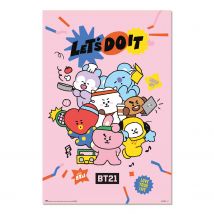Poster - Bt21 Lets Do It