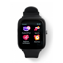 Montre Connectée Noire Gulli - Kurio