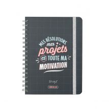 Agenda Scolaire Semainier 2022/2023 - Grand Format - Mr Wonderful - Mes Résolutions Projets