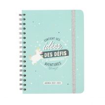 Agenda Scolaire Semainier 2022/2023 - Grand Format - Mr Wonderful - Contient Des Idées