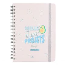 Agenda Civil Semainier 2023 - 17 X 23 Cm - Mr Wonderful - Mille Et Un Projets