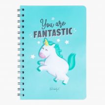 Cahier 3d À Spirales - Format A5 - Licorne - Mrwonderful - Mr Wonderful