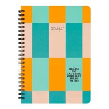 Cahier Mr Wonderful - A5 14,8 X 21 Cm - Dream Big And Bring Your Best Ideas To Life