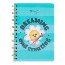 Cahier 3d Mr Wonderful - A5 14,8 X 21 Cm - Dreaming And Creating