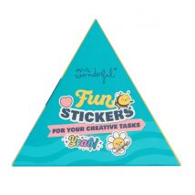 Boîte Triangle De Stickers Mr Wonderful