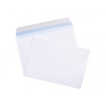 25 Enveloppes Adhésives Blanches - 162x229mm - 90g/m² - Cultura