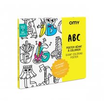 Omy - Poster Géant À Colorier - Abc