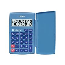 Calculatrice Scolaire Casio - Primaire - Petite Fx - Bleu