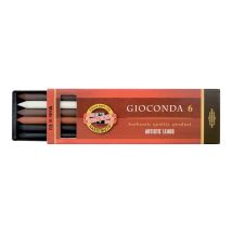 Koh-i-noor Gioconda - Mine De Crayon - Couleurs Assorties - 5.6 Mm (pack De 6) - Koh-I-Noor