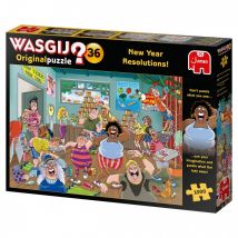 Puzzle - Wasgij Original 36 - Résolutions De La Nouvelle Année - 1000 Pièces - Jumbo