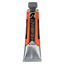 Peinture À L'Huile Rembrandt En Tube De 40 Ml - Royal Talens - Extra-fine - Orange Permanent