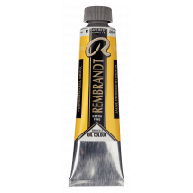 Peinture À L'Huile Rembrandt En Tube De 40 Ml - Royal Talens - Extra-fine - Jaune Permanent Moyen