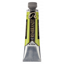 Peinture À L'Huile Rembrandt En Tube De 40 Ml - Royal Talens - Extra-fine - Vert Jaunâtre
