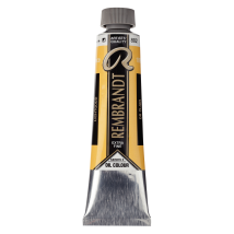 Peinture À L'Huile Rembrandt En Tube De 40 Ml - Royal Talens - Extra-fine - Or Clair